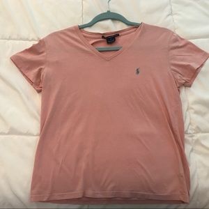 Ralph Lauren Sport Pink Polo Tee